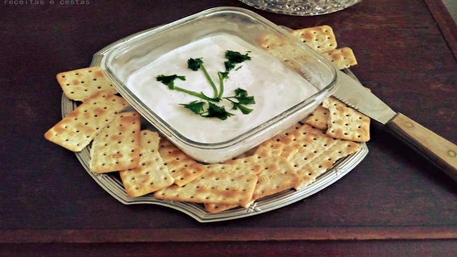 Mousse de queijo gorgonzola