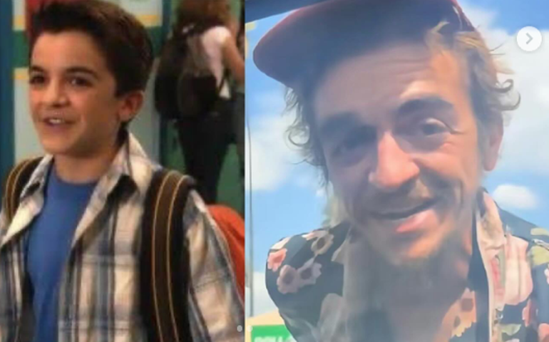 Tylor Chase, ex-astro mirim da Nickelodeon, é visto em situação de rua
