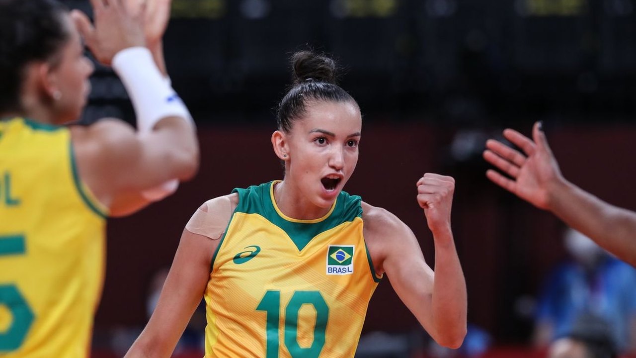 Brasil lidera o Campeonato Sul-Americano de Vôlei Feminino