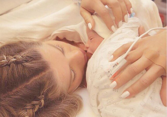 Nasce Enrico, primeiro filho de Karina Bacchi