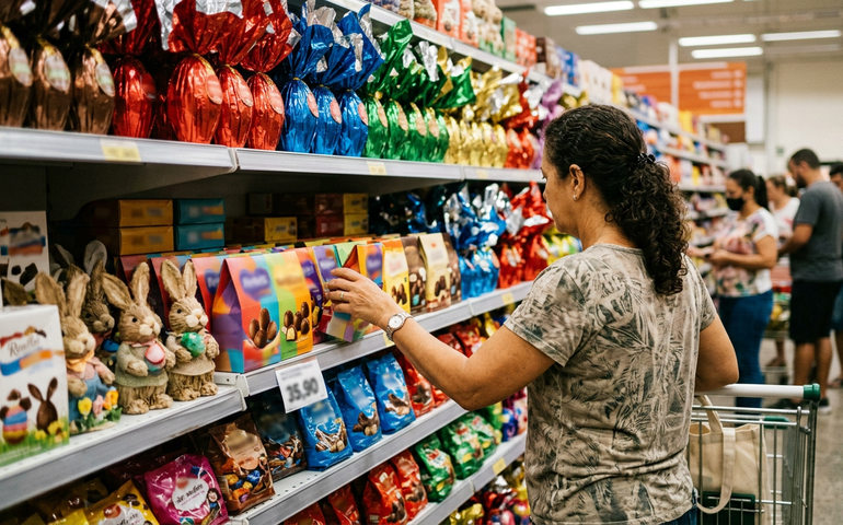 Páscoa: com chocolate mais caro, marcas apostam em opções que cabem em diferentes bolsos para atrair consumidores