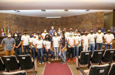 Alunos do curso de Mecânica do IFAL visitam Plenário e Centro de Cultura e Memória do TJAL