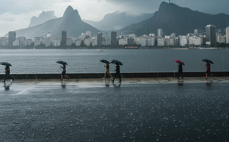 Calor com dias contados: frente fria, chuva e temperaturas mais amenas chegam ao Rio esta semana