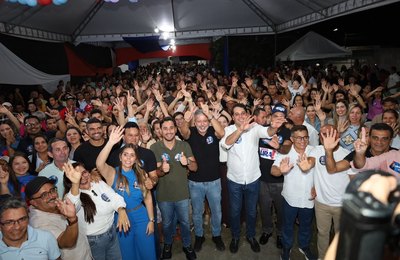 Santana do Mundaú reúne grande público e grupo político reafirma apoio a Arthur Lira para o Senado