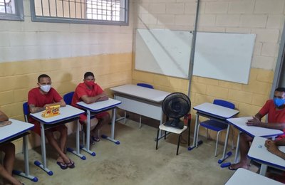 Pela primeira vez, Penitenciária de Segurança Máxima de AL oferece educação formal aos custodiados 