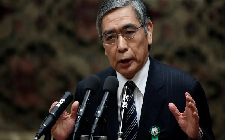 BoJ manterá política expansionista até atingir meta de inflação de 2%, diz Kuroda