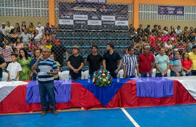 Abertura da I Copa Intermunicipal de Futsal marca o início das comemorações dos 130 anos de Emancipação de Traipu