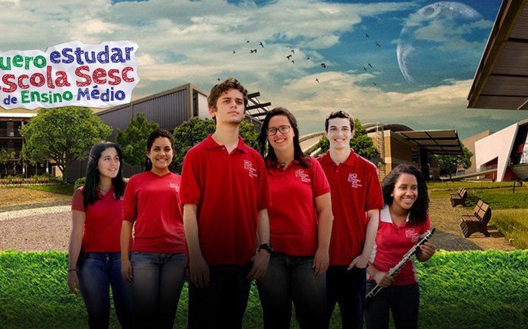 Escola Sesc de Ensino Médio abre inscrições para todo o Brasil