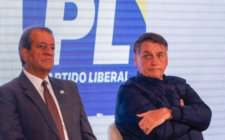 Valdemar Costa Neto afirma que escolha de Braga Netto como vice de Bolsonaro foi erro