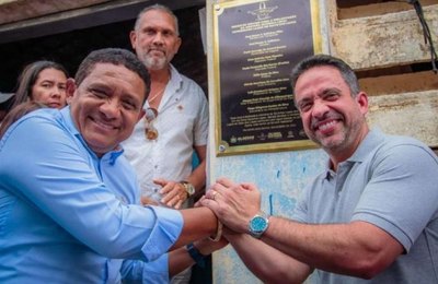 Prefeito e governador anunciam drenagem e pavimentação do antigo Recanto do Sabiá