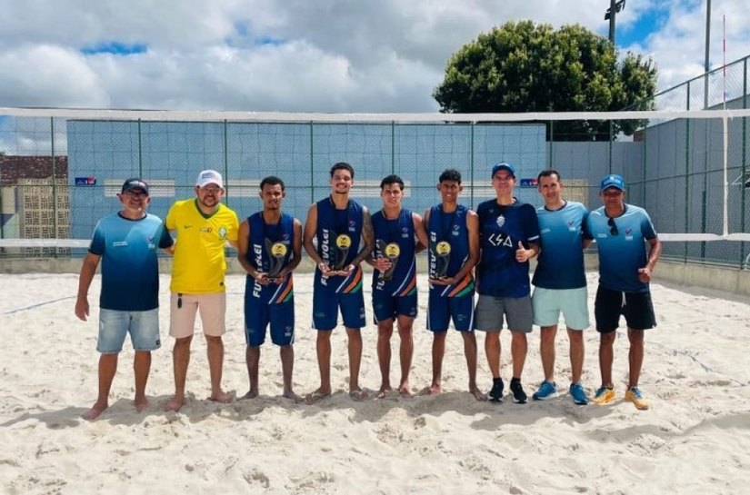 Secretaria de Esportes de Campo Alegre realizou o primeiro Torneio Municipal de Futevôlei