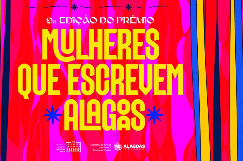 Secult anuncia homenageadas da 9ª edição do Prêmio Mulheres que Escrevem Alagoas