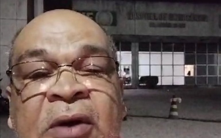 Músico Cleodon Aguiar protesta contra descaso com a saúde; 'Falta até soro antitetânico'