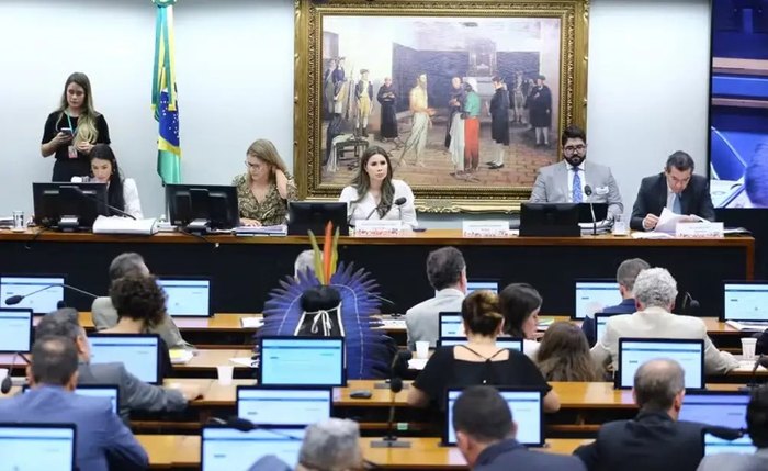 Sessão da Comissão de Constituição e Justiça da Câmara dos Deputados