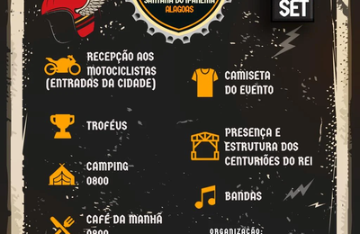 Prefeitura de Santana do Ipanema divulga programação oficial do VII Motofest