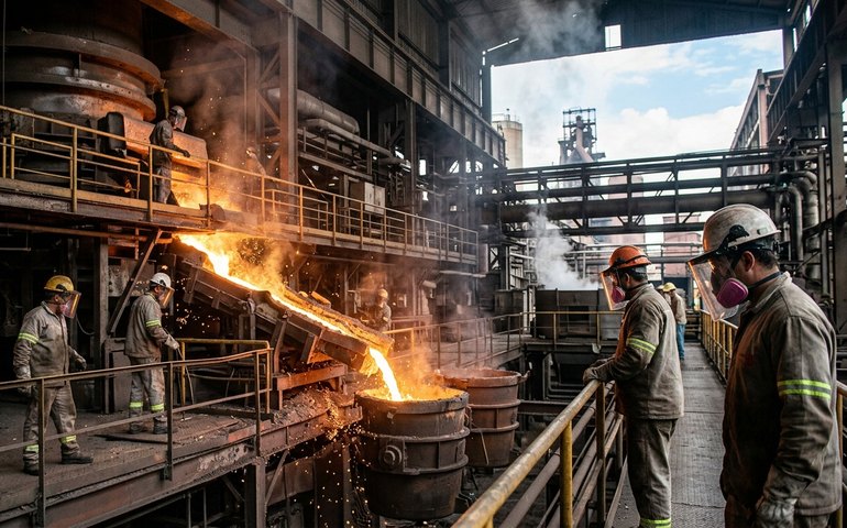 Usiminas registra lucro de R$ 896 milhões no 1º trimestre de 2026, alta de 166%