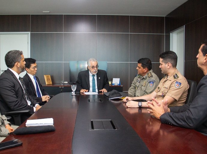TRE-AL discute segurança para as Eleições com polícias militar e civil