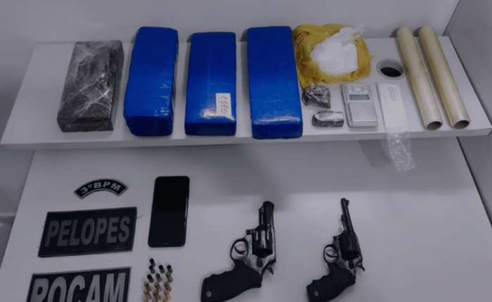 O alvo da ação foi um traficante conhecido no conjunto