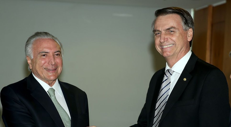 Temer e Bolsonaro / Foto: Wilson Dias/Agência Brasil