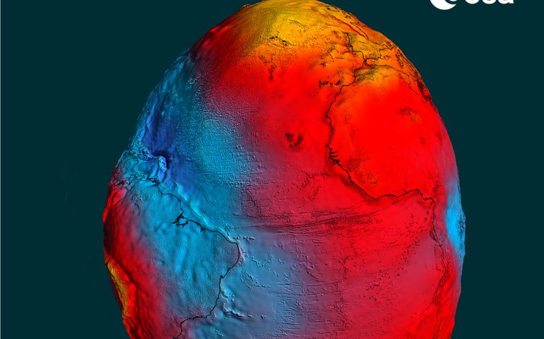 Agência Espacial Europeia faz brincadeira de 1º de abril e publica foto sobre formato da Terra