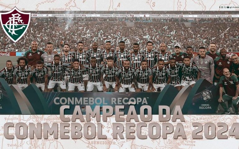 Fluminense é campeão da Recopa Sul-Americana 2024