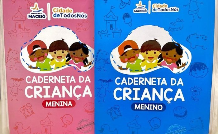 Versões das cadernetas elaboras pelo Ministério da Saúde. Versões das cadernetas elaboras pelo Ministério da Saúde.