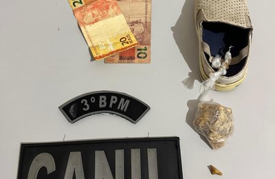 Arma e drogas são apreendidas pela PM durante ocorrências em Arapiraca e Porto Real do Colégio