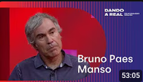 Jornalista Bruno Paes Manso é o convidado do Dando a Real com Leandro Demori
