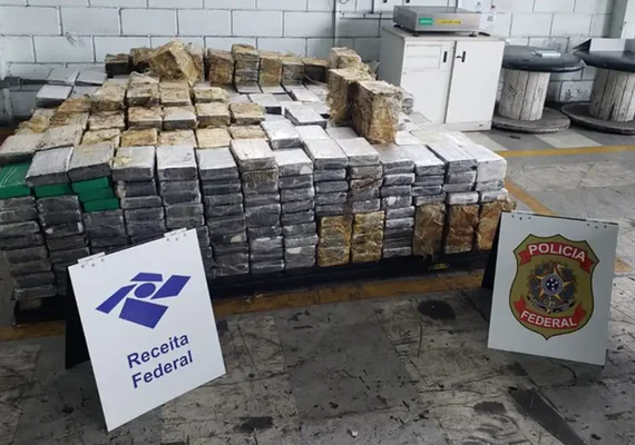 Porto de Santos: Receita e PF fazem maior apreensão de cocaína do ano