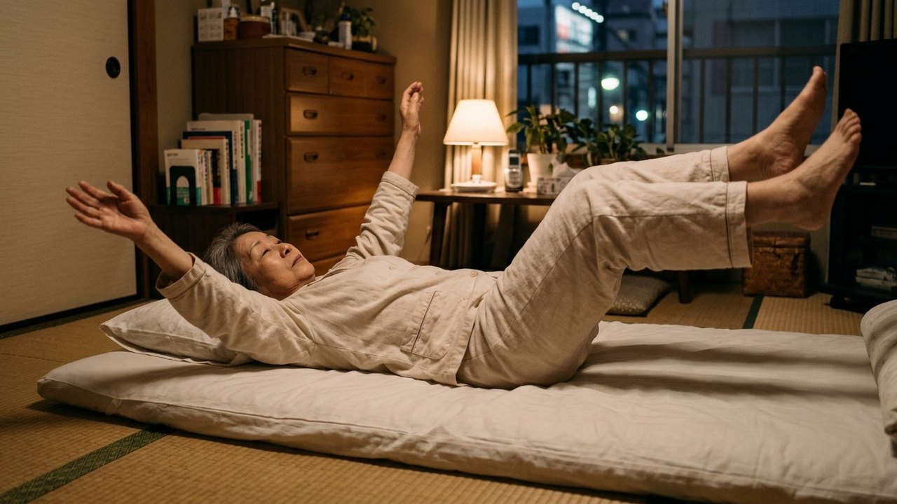Dificuldade para dormir? Japoneses adotam o 'exercício da barata' para acelerar o sono