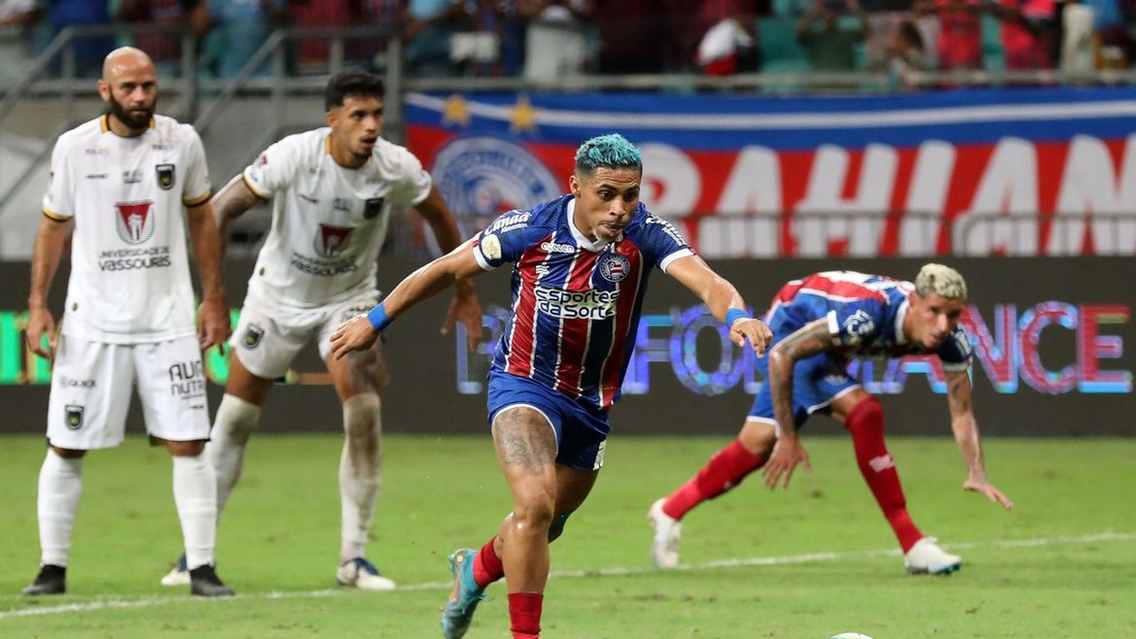 Copa do Brasil: Bahia confirma vaga nas oitavas com goleada