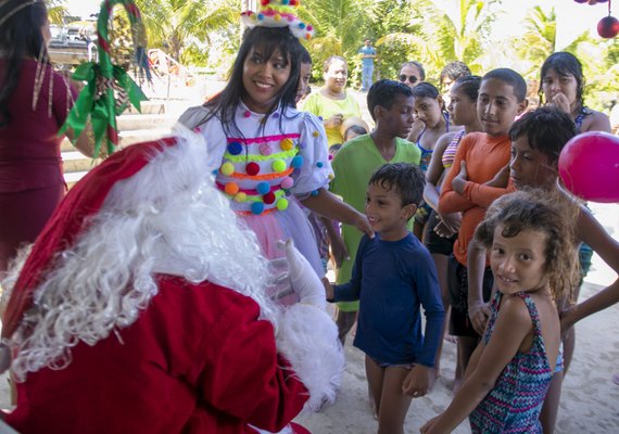 Assistência Social reúne crianças e adolescentes para festa de Natal nas unidades de acolhimento