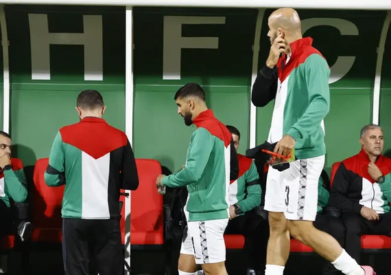 Jogadores palestinos se esforçam para ir à Copa do Mundo em meio à guerra em Gaza