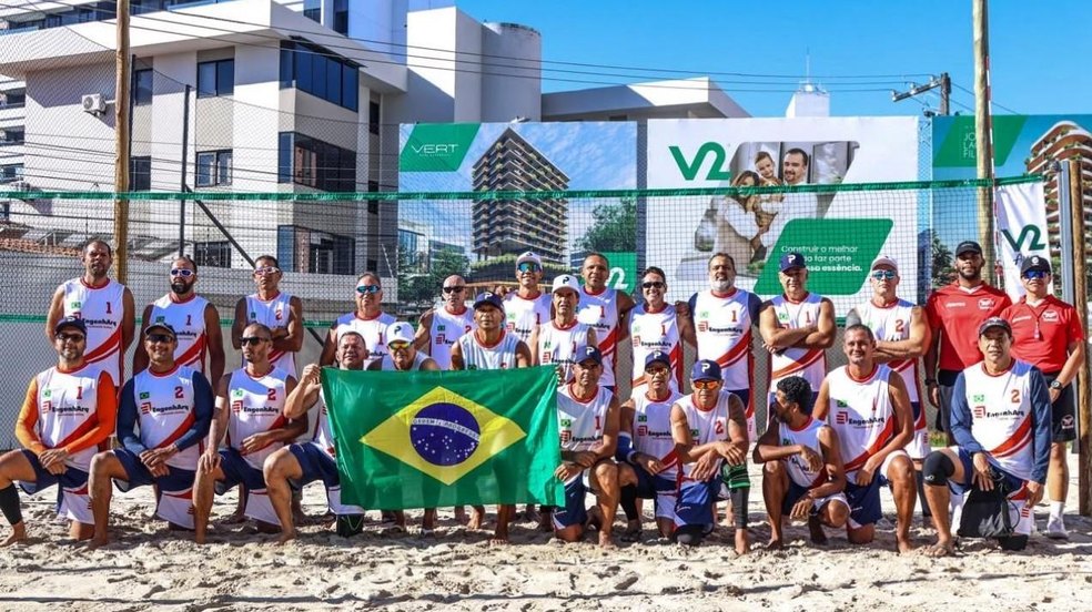 Vôlei de praia reúne gerações de campeões em Maceió  no Torneio de Inverno “Desafio” Master 50+