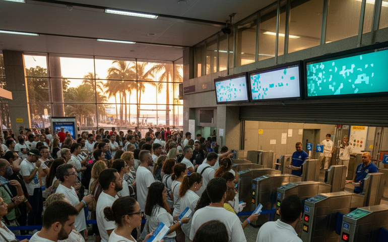 Réveillon no Rio: metrô ainda tem passagens à venda; do bilhete digital à pulseira obrigatória, saiba como será operação
