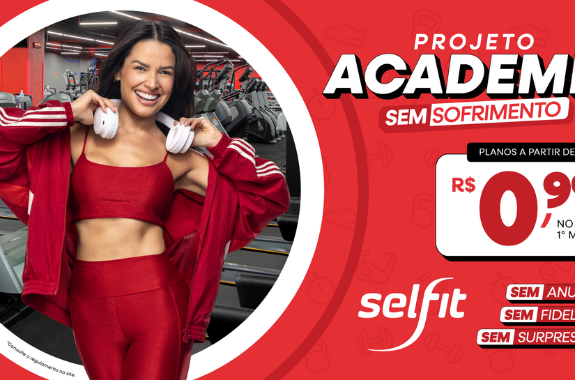Selfit reforça parceria com Juliette em nova campanha: “Academia Sem Sofrimento”