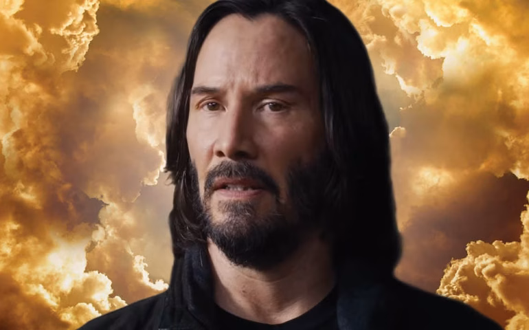 Astro do cinema de ação, Keanu Reeves sofreu fratura gravando nova comédia