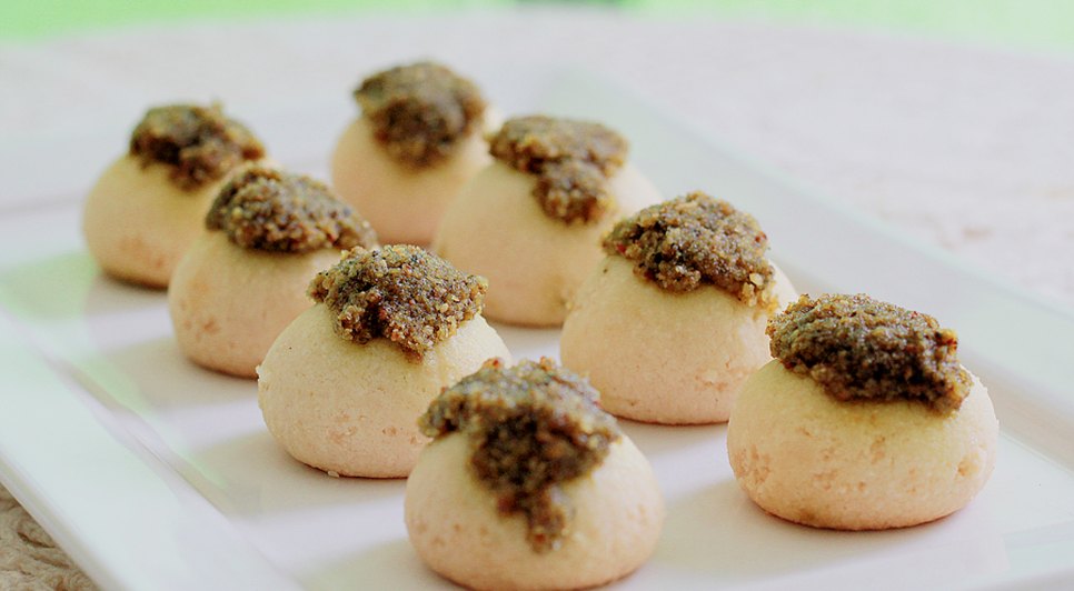 biscoito de pistache