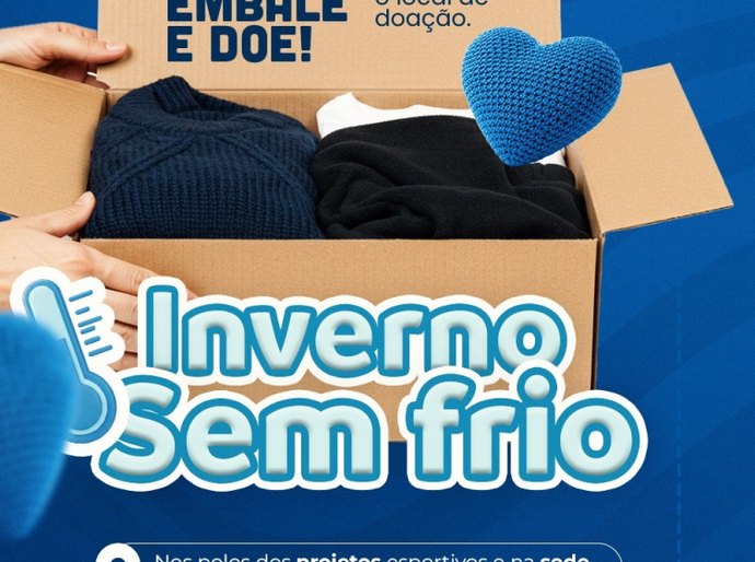 Semesp lança campanha Inverno Sem Frio para arrecadação de agasalhos