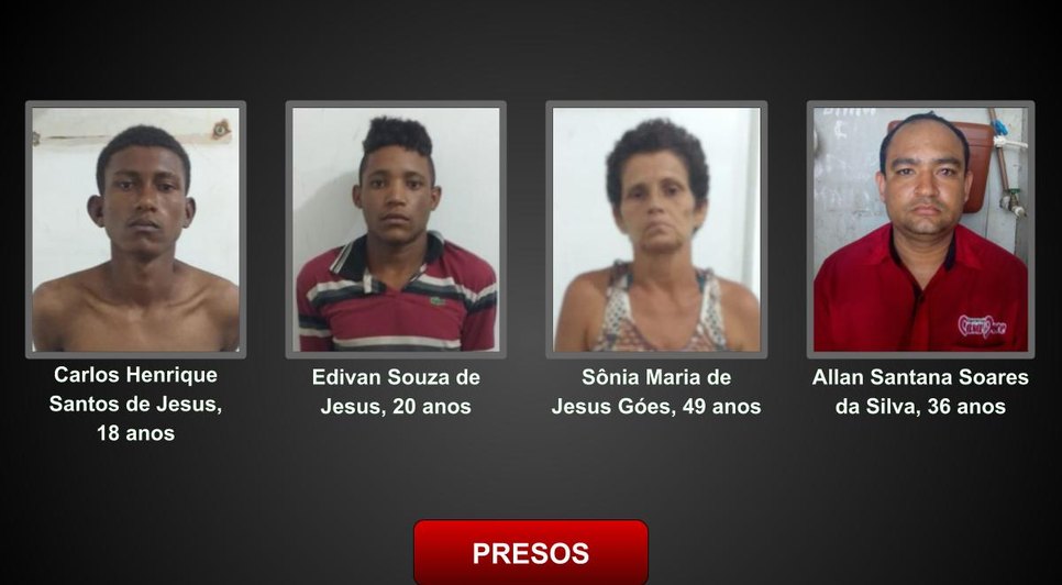 presos em Estância