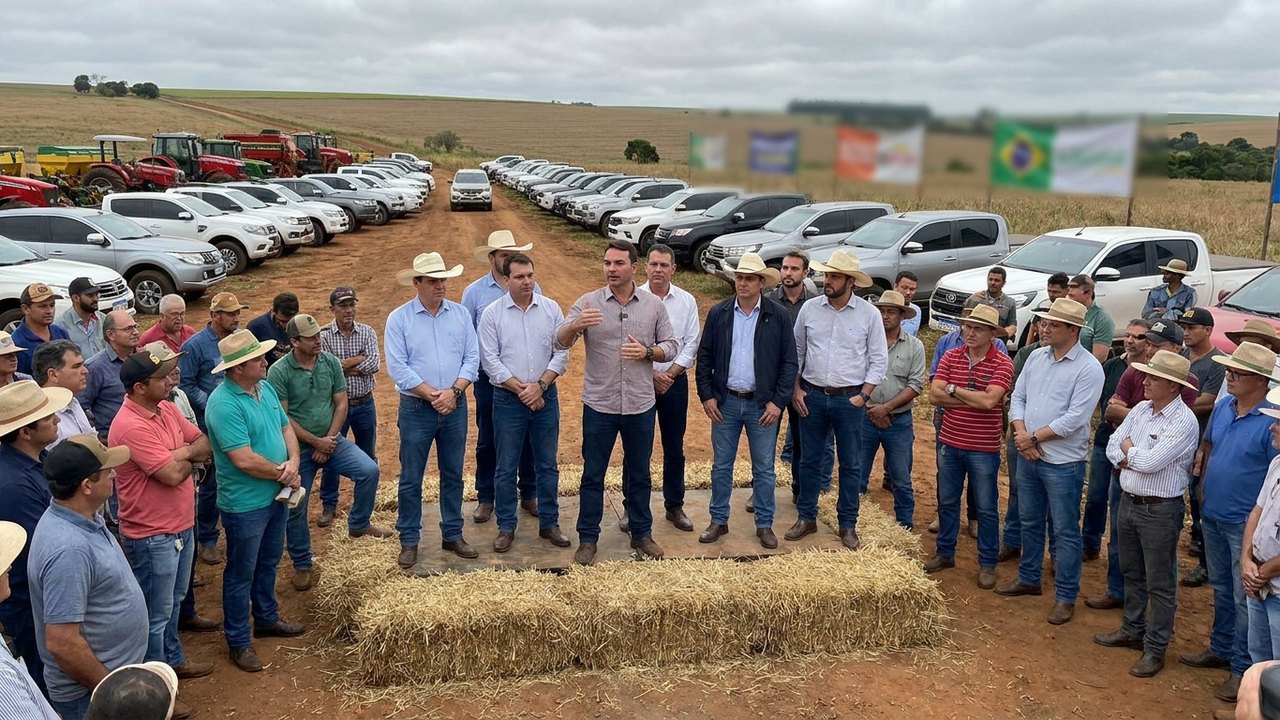 Bancada do Agro vai liderar caravana nacional do setor produtivo em apoio a Flávio Bolsonaro