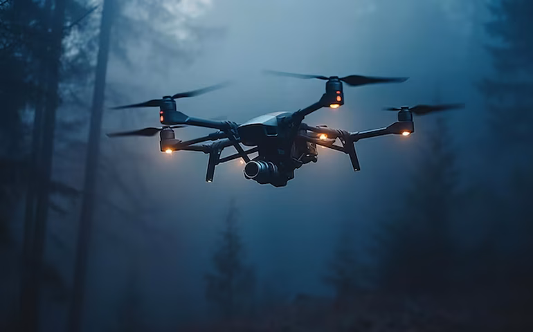 Dança de tecnologia à noite: 2 mil drones iluminam céu sobre Seul