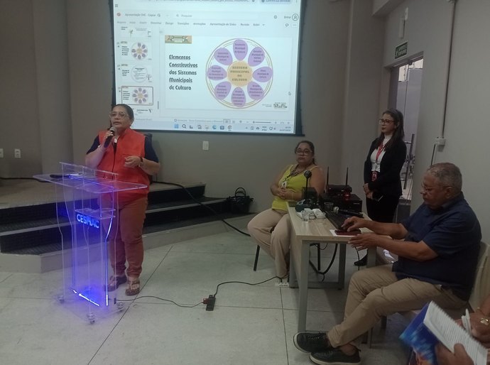 Palmeira sedia capacitação regional promovida pelo Ministério da Cultura para artistas