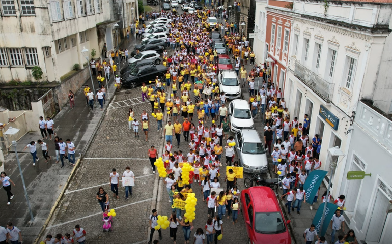 Caminhada pela Vida reforça a importância da prevenção e valorização da vida em Penedo