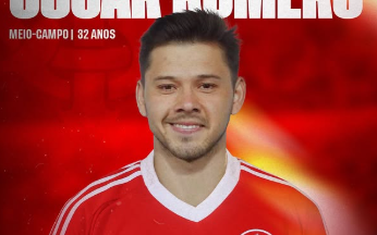 Internacional anuncia o meia Óscar Romero, ex-Botafogo, como reforço até o fim de 2025