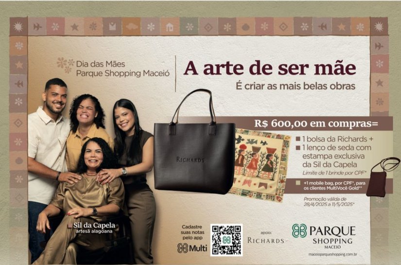 Dia das Mães do Parque Shopping enaltece artista alagoana e a cultura popular do estado