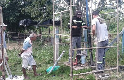 Prefeitura recupera sistema de abastecimento de água em Lages do Caldeirão e amplia ações na zona rural