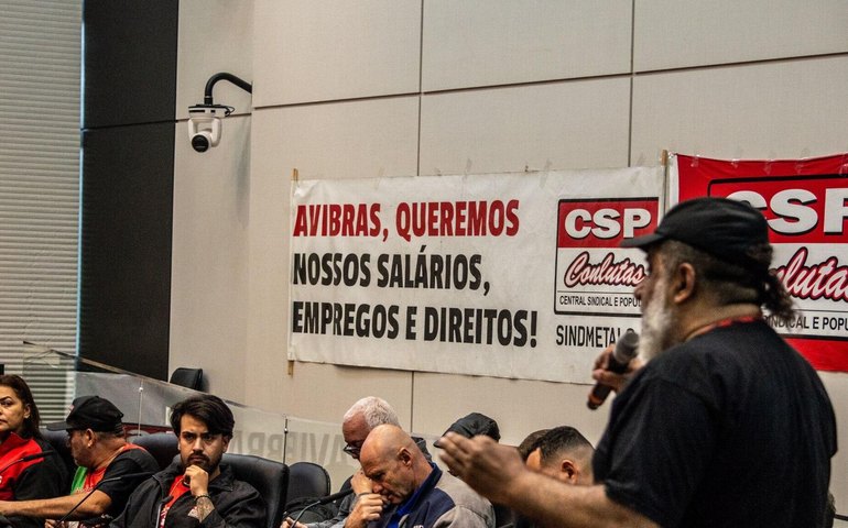Funcionários da Avibras na Alesp discutem salários atrasados há mais de 30 meses e venda da empresa