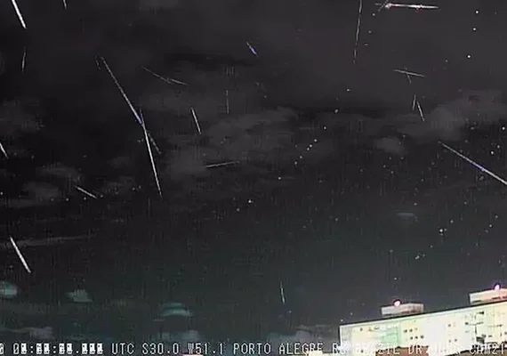 Chuva de meteoros mais intensa do ano é registrada no céu do Nordeste