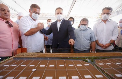 Durante visita a Expo21, governador reafirma apoio ao potencial econômico de São Miguel dos Campos 